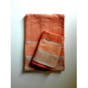 DMC - Terry Bath Towel  - Ready to Stitch - Flowers